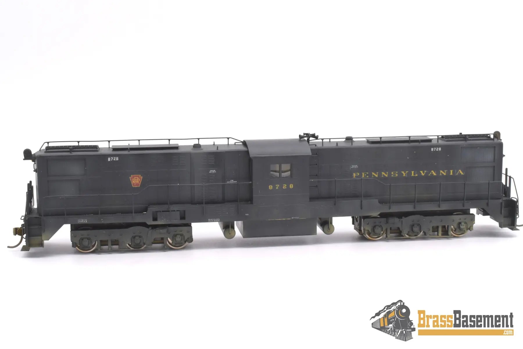 Ho Brass - Njcb #De - 136 Pennsylvania Railroad Prr Rt - 624 Very Nice Paint Diesel