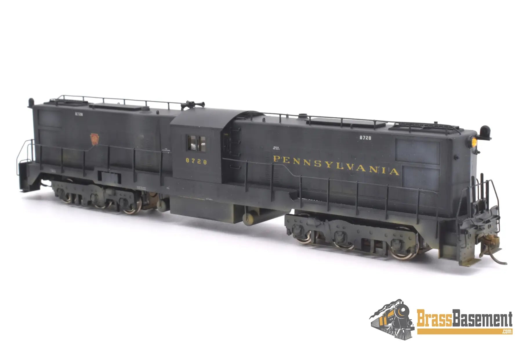 Ho Brass - Njcb #De - 136 Pennsylvania Railroad Prr Rt - 624 Very Nice Paint Diesel