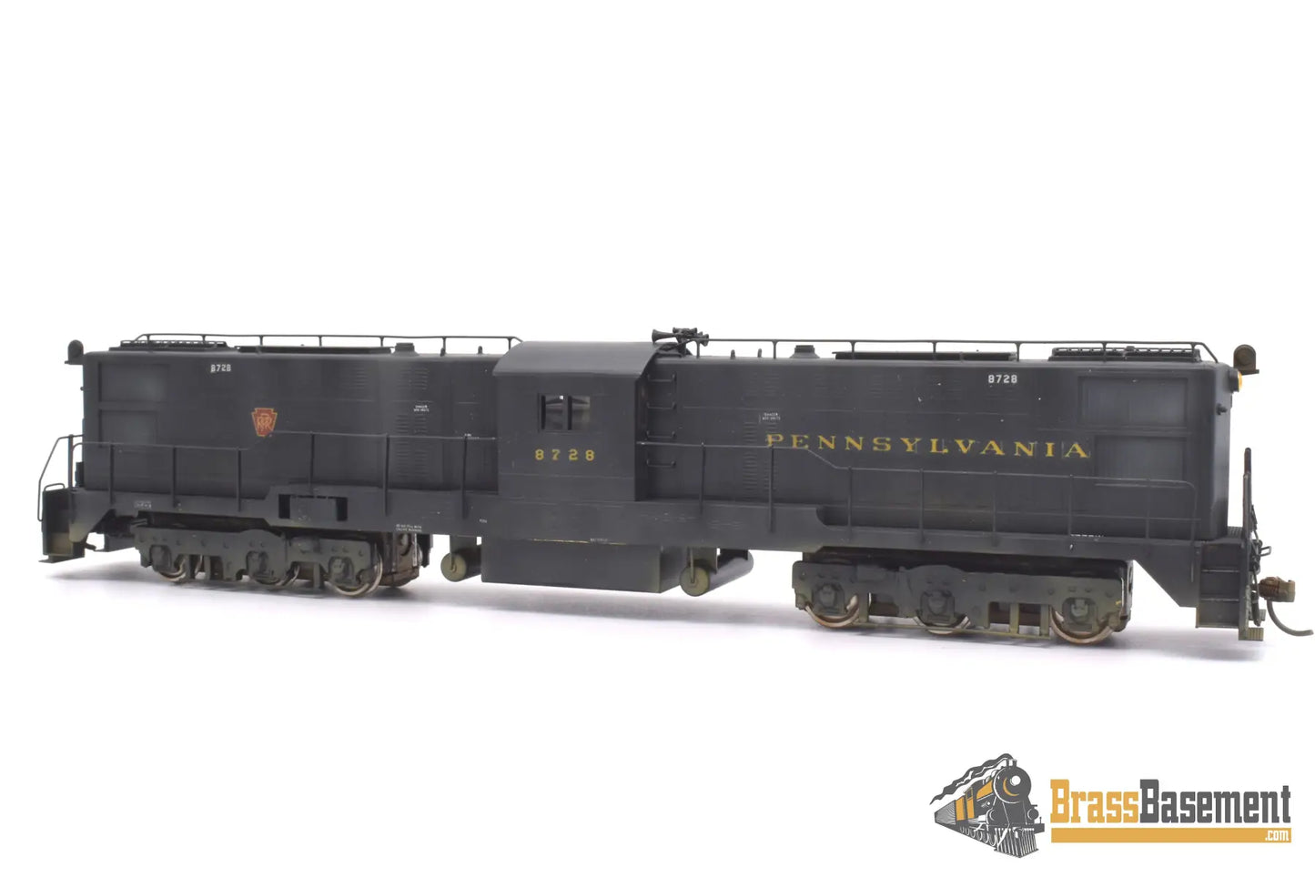 Ho Brass - Njcb #De - 136 Pennsylvania Railroad Prr Rt - 624 Very Nice Paint Diesel