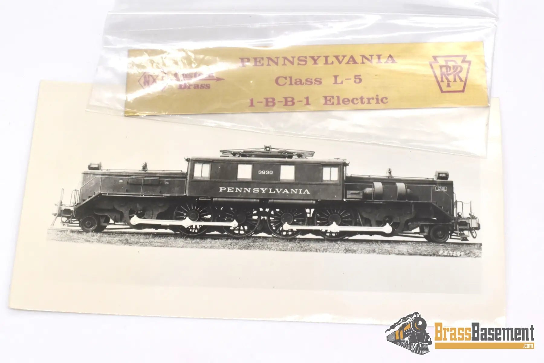Ho Brass - Njcb El - 302 Prr Pennsylvania Railroad L - 5 Jackshaft Electric Custom Paint Nice