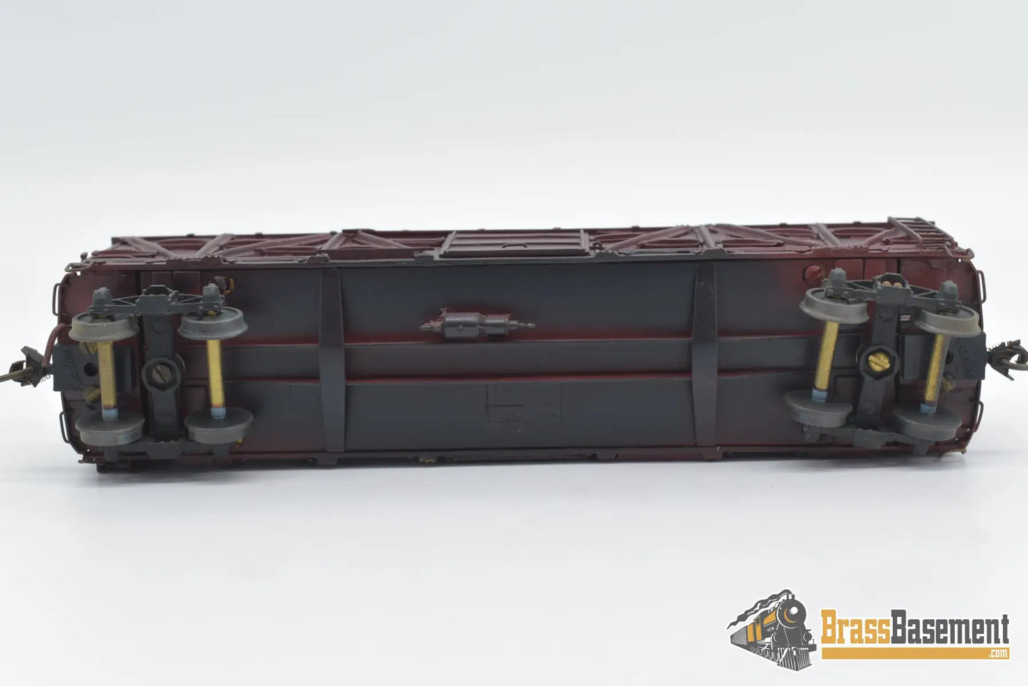 Ho Brass - Njcb Pennsylvania Prr X - 23 Wood War Boxcar Custom Paint Freight