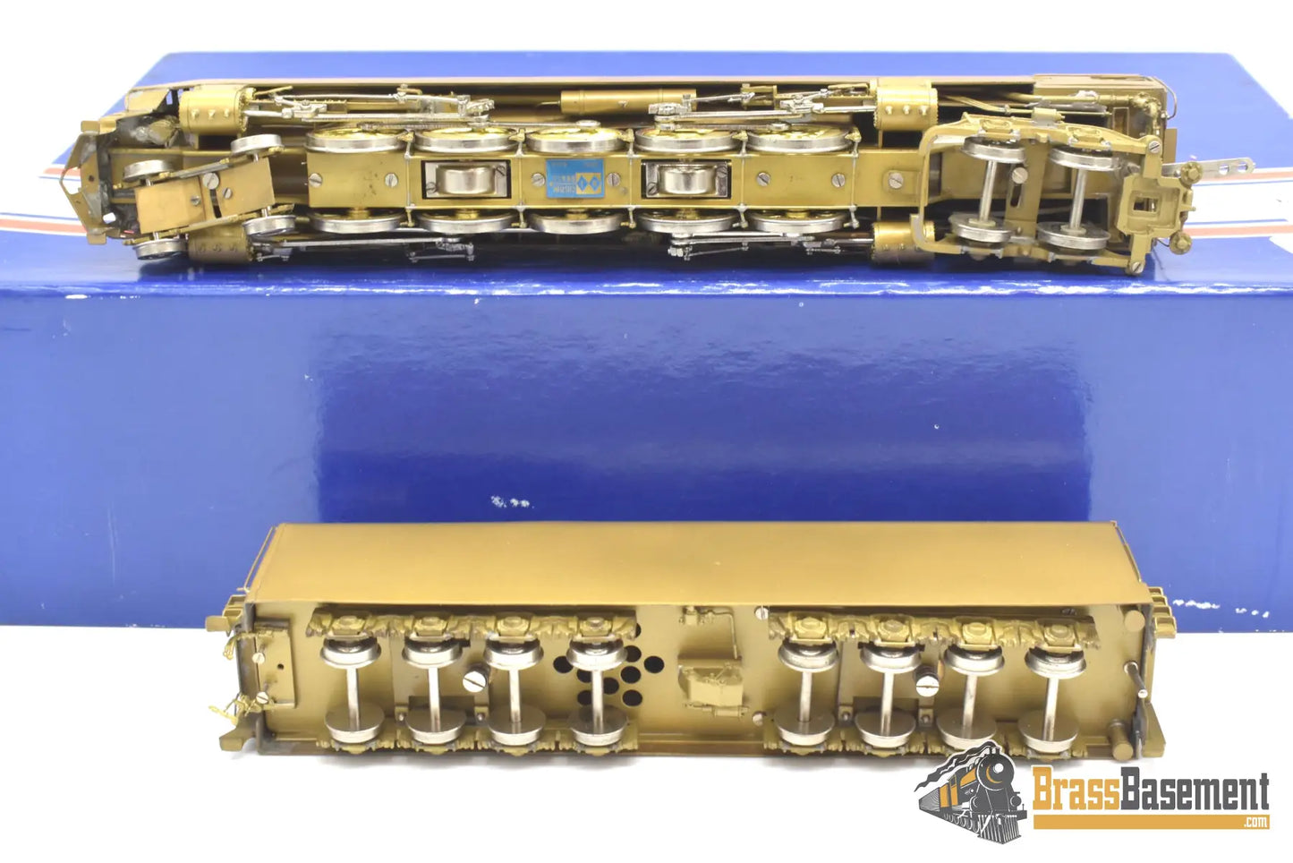 Ho Brass - Njcb Prr Pennsylvania Q - 1 4 - 6 - 4 - 4 Duplex Streamlined Unpainted Steam