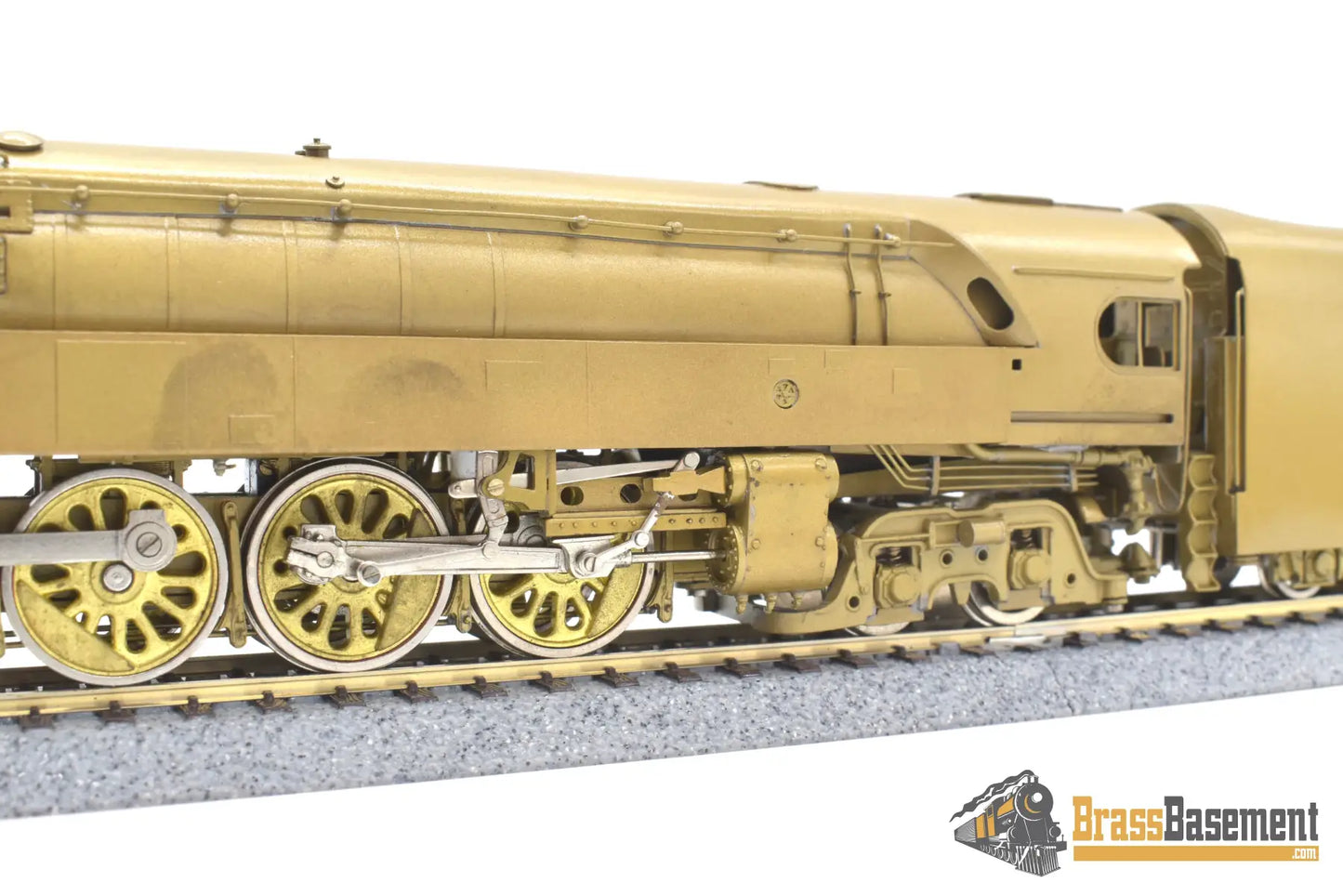 Ho Brass - Njcb Prr Pennsylvania Q - 1 4 - 6 - 4 - 4 Duplex Streamlined Unpainted Steam