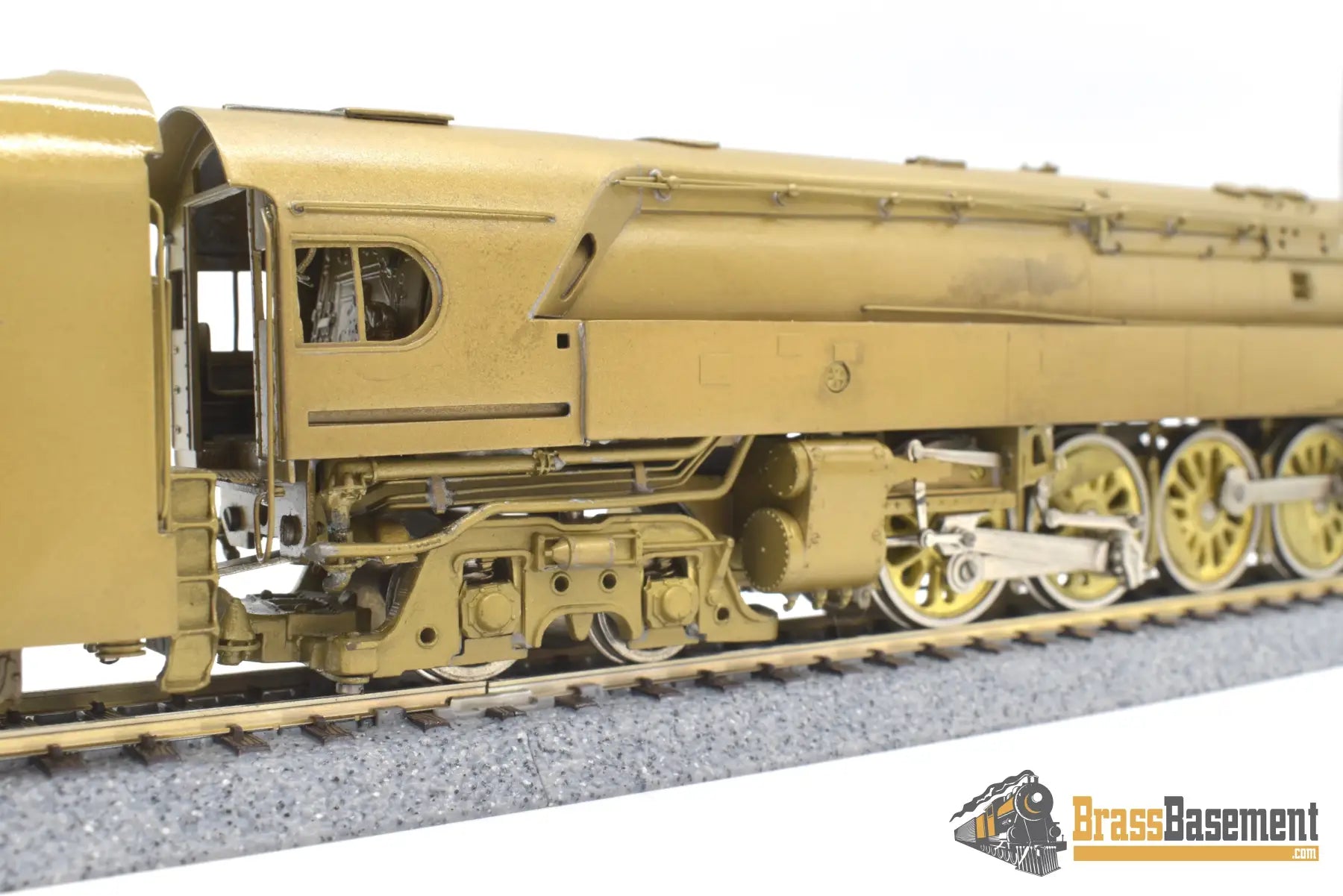 Ho Brass - Njcb Prr Pennsylvania Q - 1 4 - 6 - 4 - 4 Duplex Streamlined Unpainted Steam