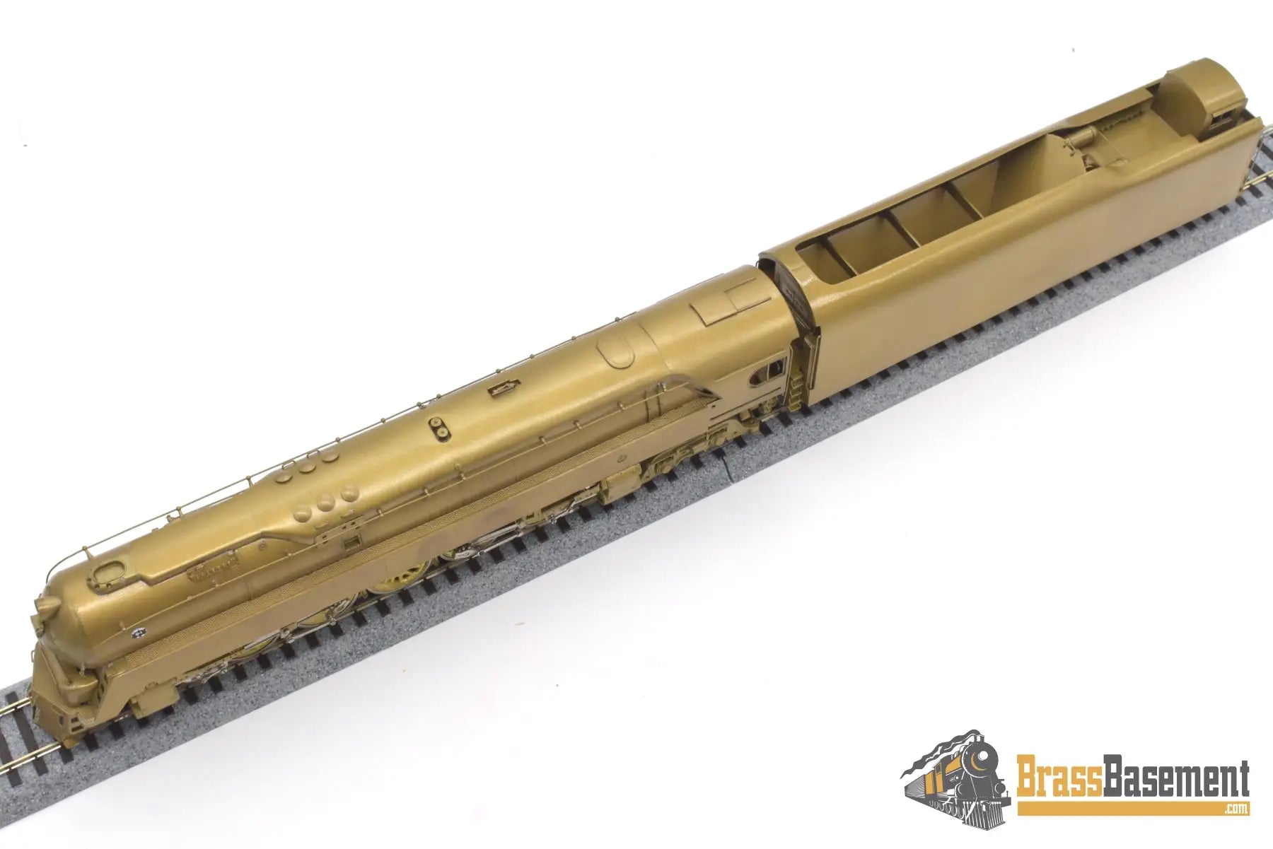 Ho Brass - Njcb Prr Pennsylvania Q - 1 4 - 6 - 4 - 4 Duplex Streamlined Unpainted Steam