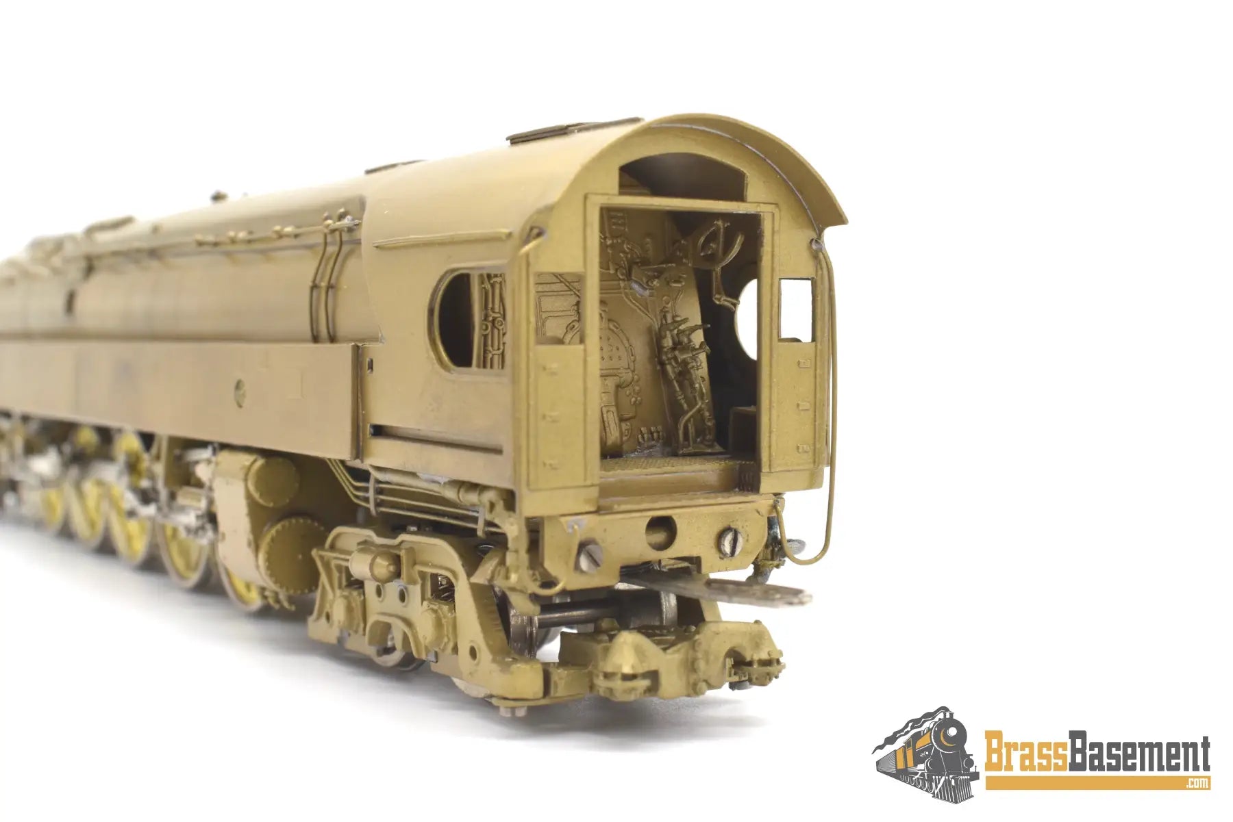 Ho Brass - Njcb Prr Pennsylvania Q - 1 4 - 6 - 4 - 4 Duplex Streamlined Unpainted Steam