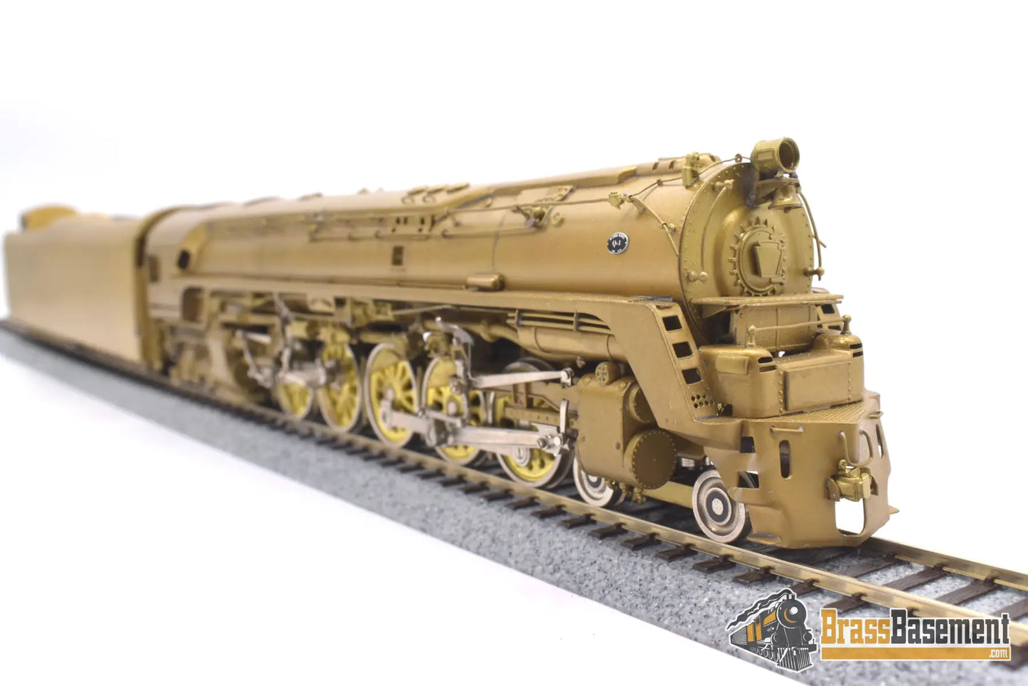 Ho Brass - Njcb Prr Pennsylvania Q - 1 4 - 6 - 4 - 4 Duplex Unpainted Steam