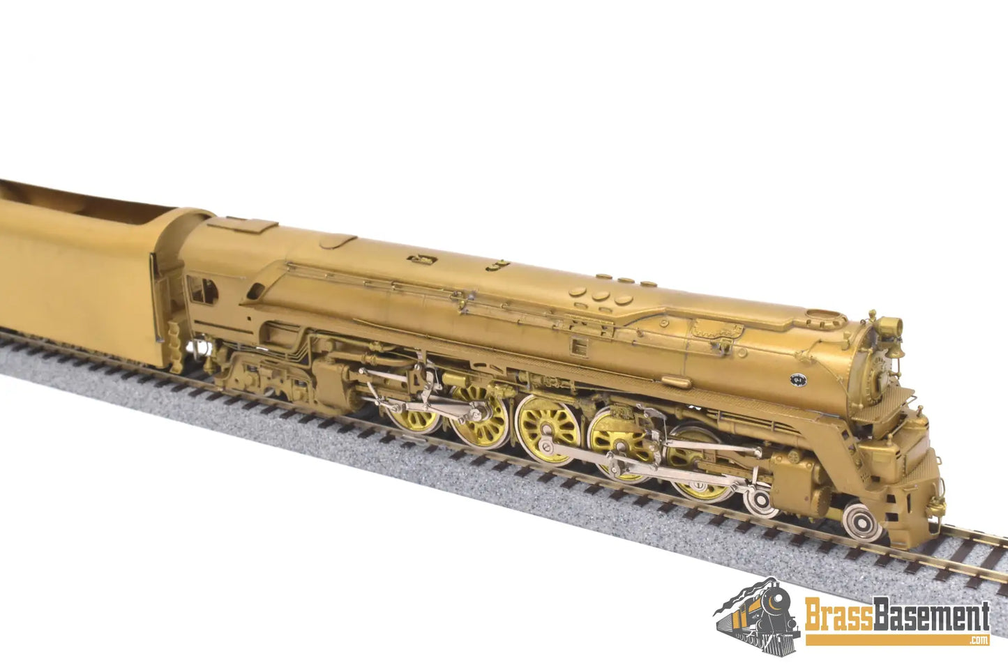 Ho Brass - Njcb Prr Pennsylvania Q - 1 4 - 6 - 4 - 4 Duplex Unpainted Steam