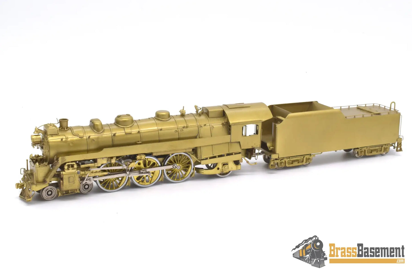 Ho Brass - Njcb Reading Railroad G - 3 4 - 6 - 2 Pacific Unpainted Steam
