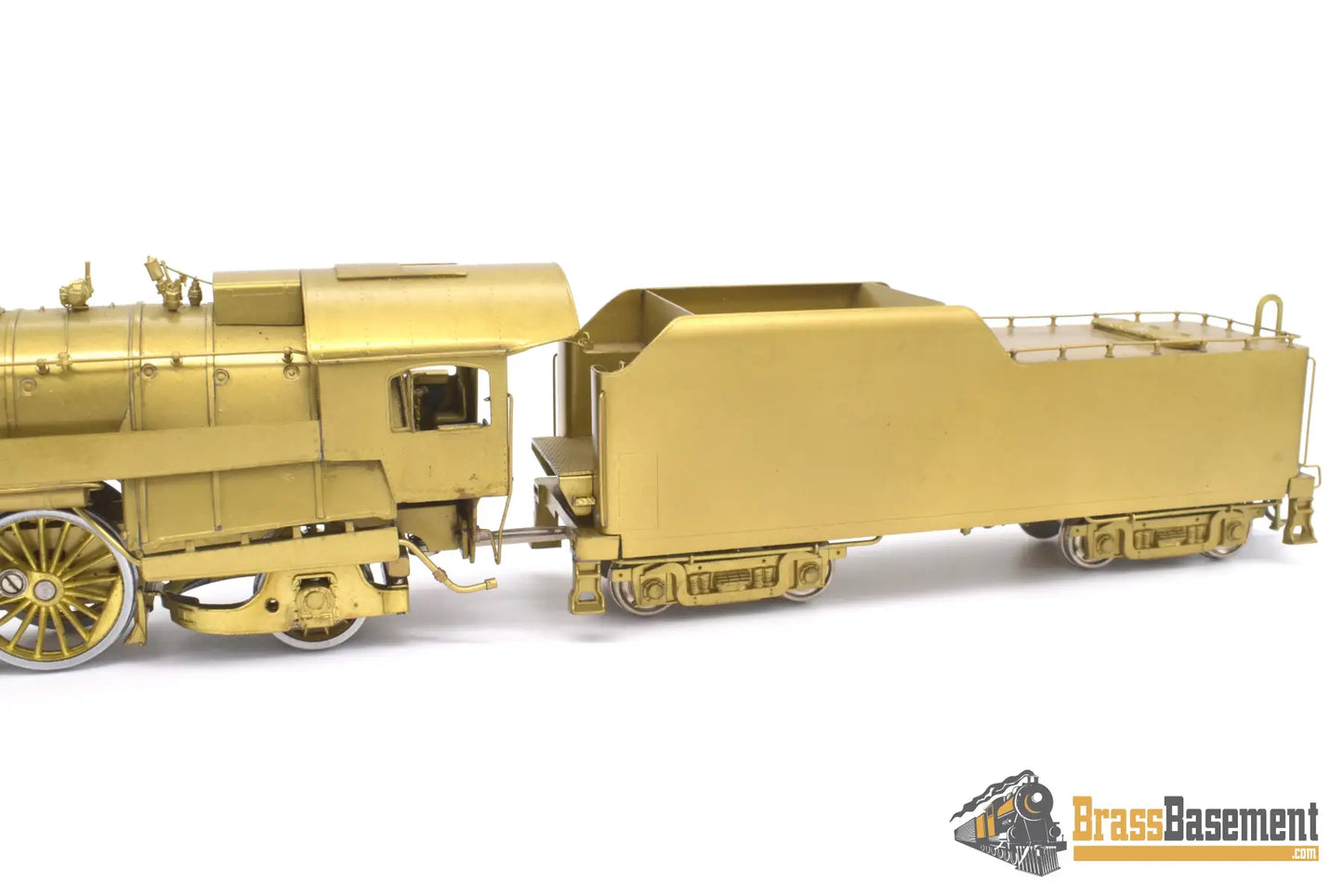 Ho Brass - Njcb Reading Railroad G - 3 4 - 6 - 2 Pacific Unpainted Steam