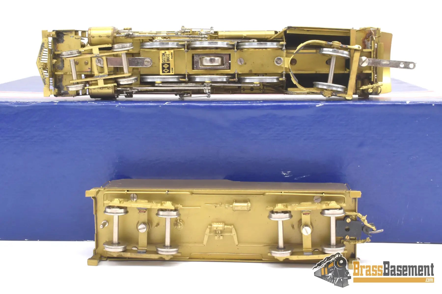 Ho Brass - Njcb Reading Railroad G - 3 4 - 6 - 2 Pacific Unpainted Steam