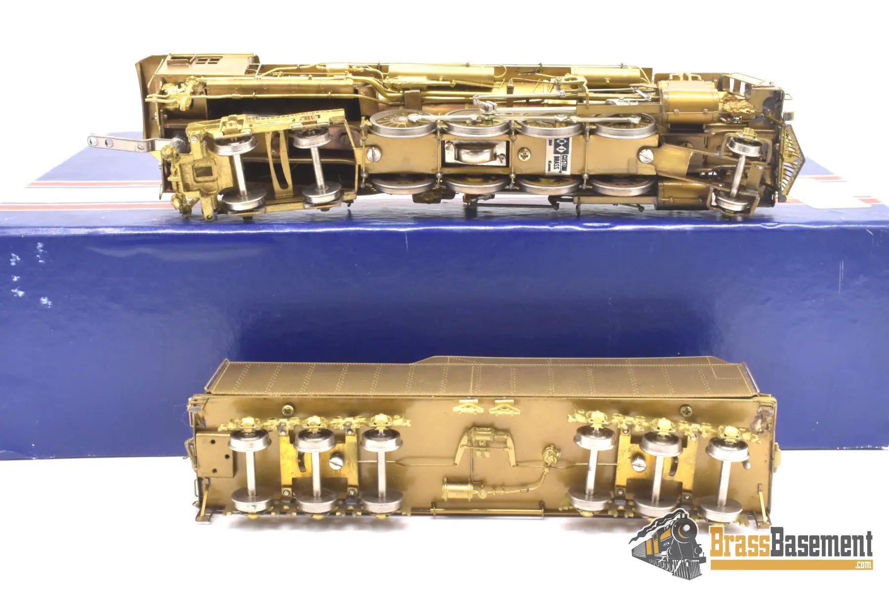Ho Brass - Njcb St - 271 Erie Class S - 2 2 - 8 - 4 Berkshire Unpainted Notes Steam