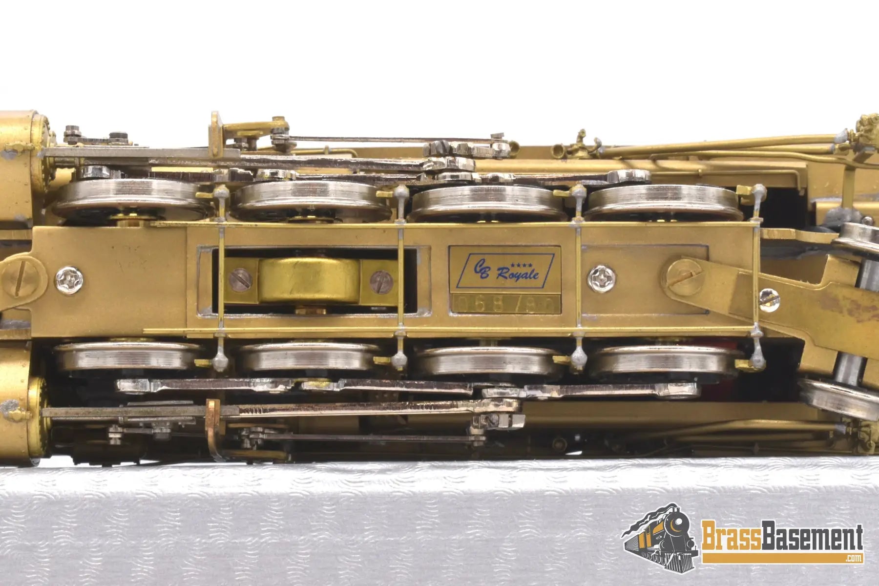 Ho Brass - Njcb St - 840 Gom Norfolk & Western N&W Y - 2 2 - 8 - 8 - 2 Unpainted Steam