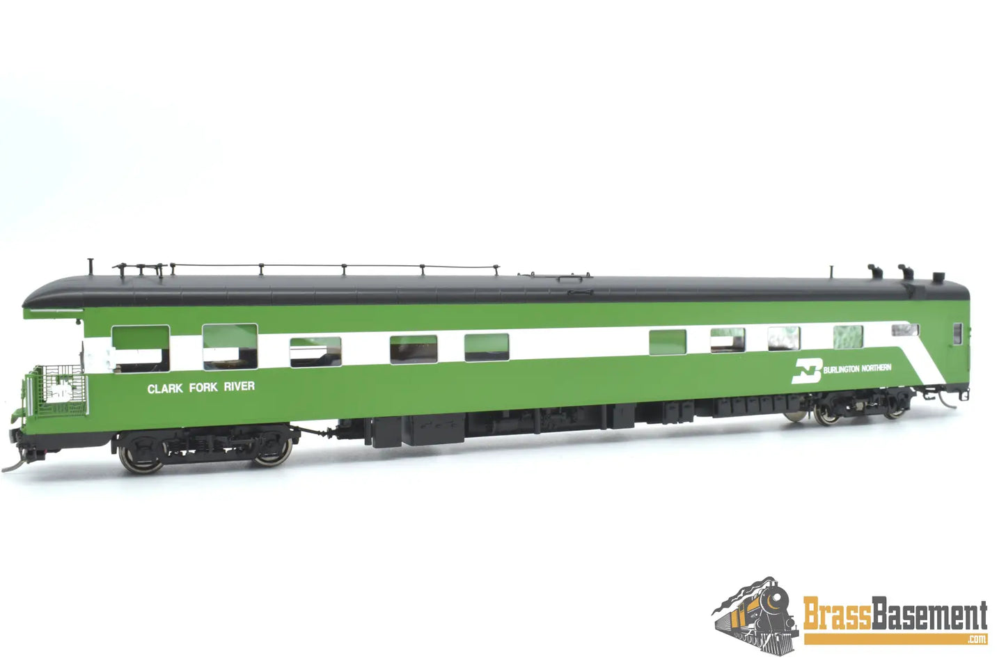 Ho Brass - North Bank Line Nbl Bn Burlington Northern ’Clark Fork River’ Brand New Bent Stripe