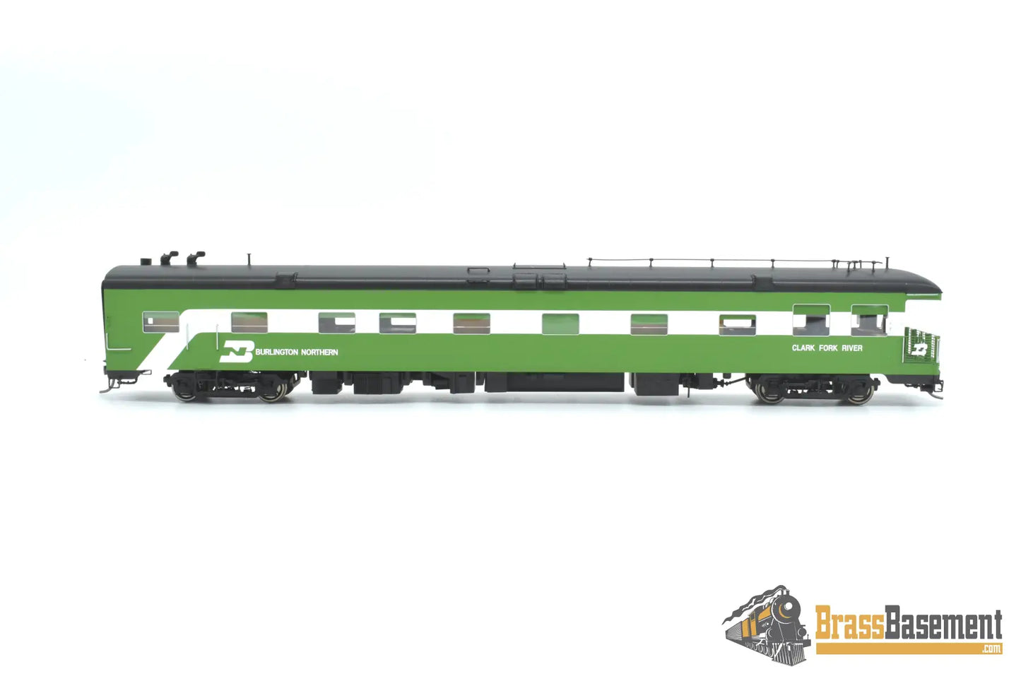 Ho Brass - North Bank Line Nbl Bn Burlington Northern ’Clark Fork River’ Brand New Bent Stripe