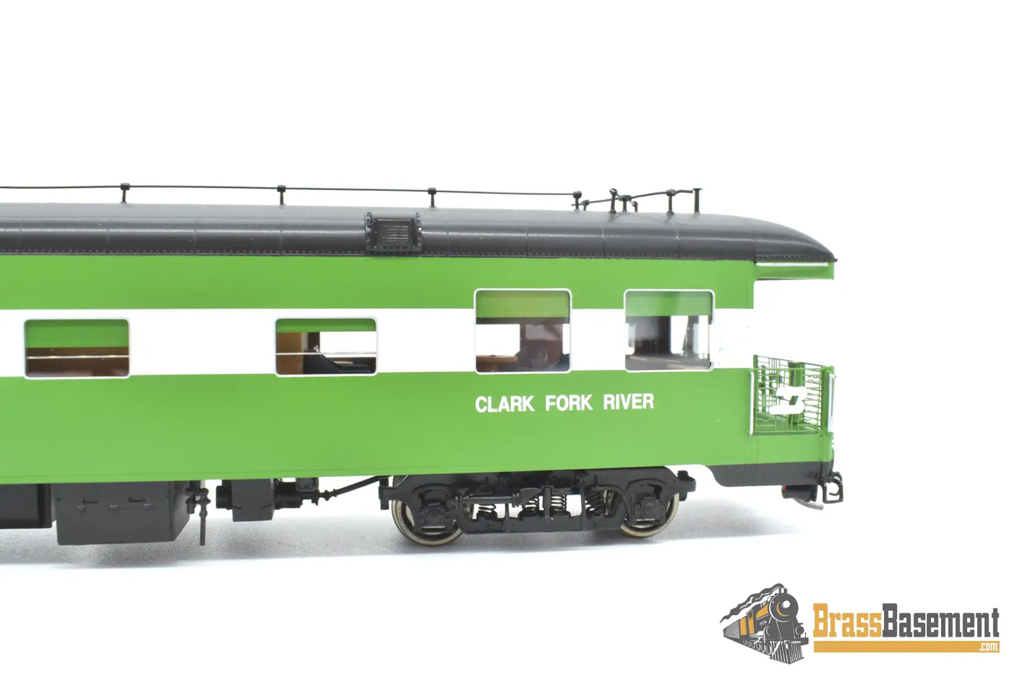Ho Brass - North Bank Line Nbl Bn Burlington Northern ’Clark Fork River’ Brand New Bent Stripe