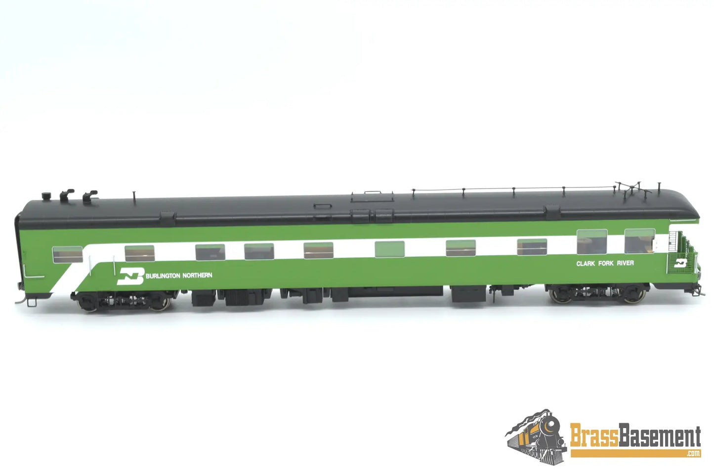 Ho Brass - North Bank Line Nbl Bn Burlington Northern ’Clark Fork River’ Brand New Bent Stripe