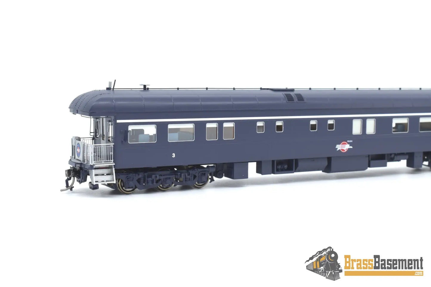 Ho Brass - North Bank Line Nbl Missouri Pacific Mp Business Car #3 Brand New Passenger