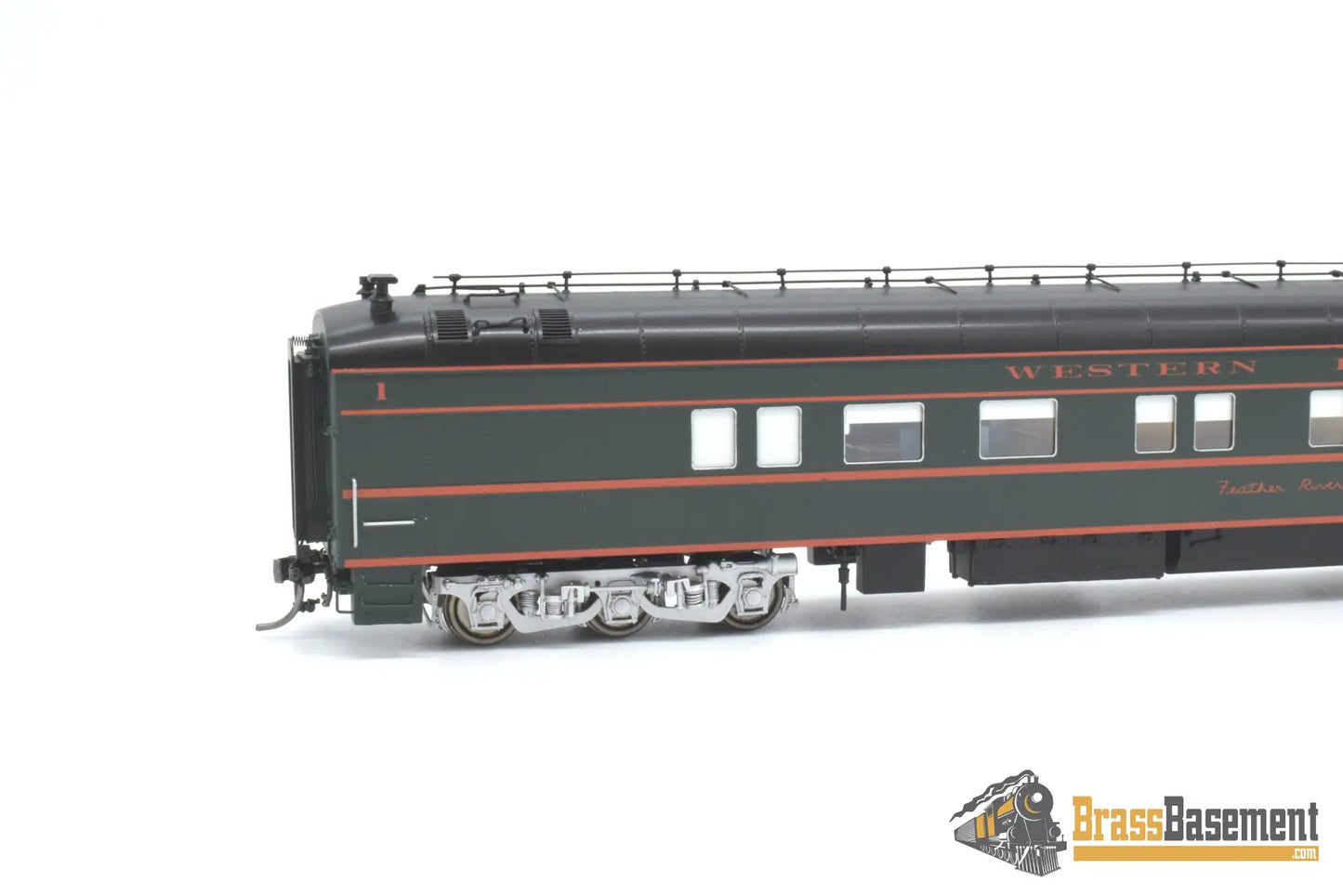 Ho Brass - North Bank Line Nbl Western Pacific ’Feather River’ Brand New Passenger
