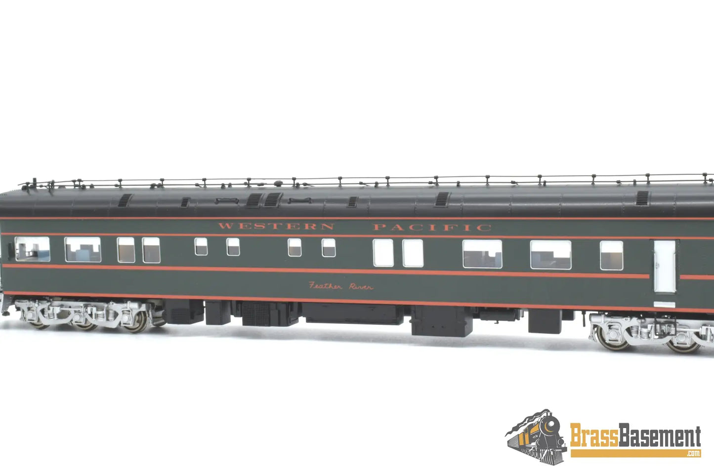 Ho Brass - North Bank Line Nbl Western Pacific ’Feather River’ Brand New Passenger