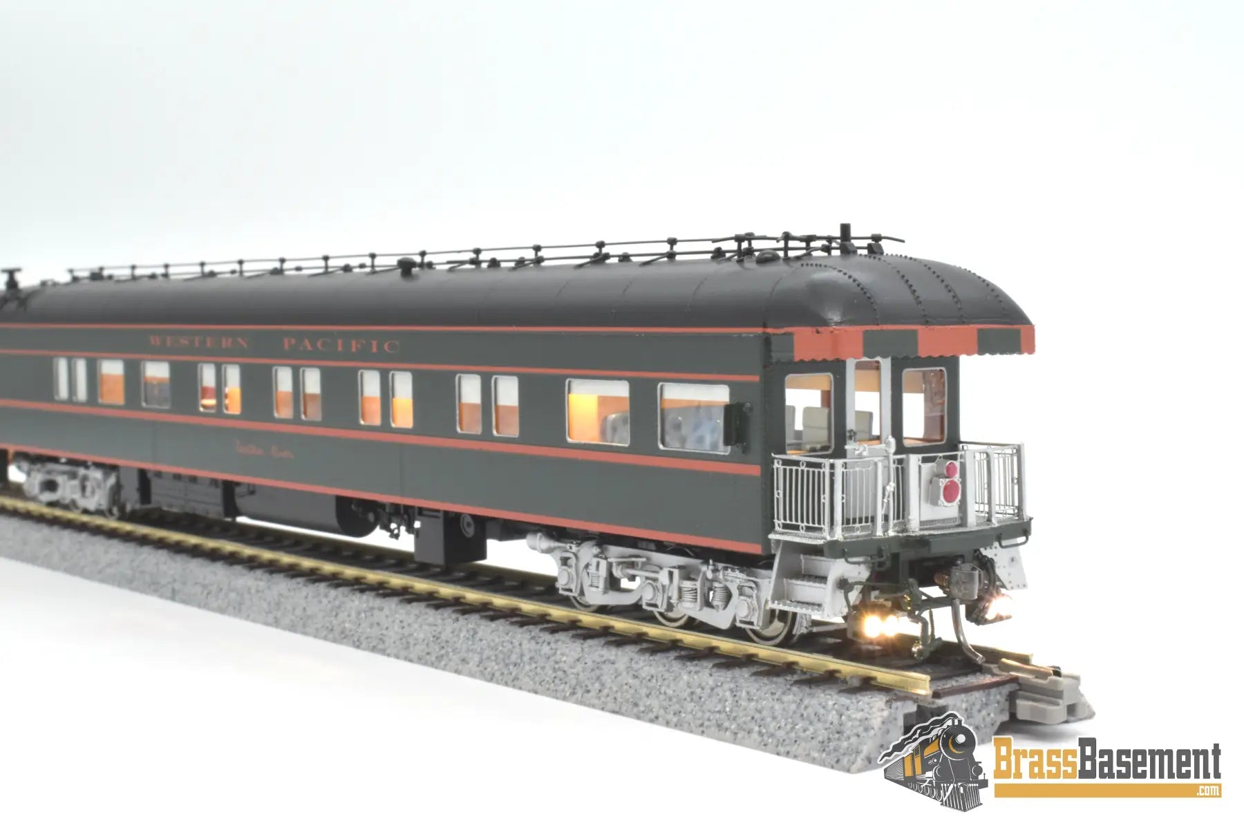 Ho Brass - North Bank Line Nbl Western Pacific ’Feather River’ Brand New Passenger