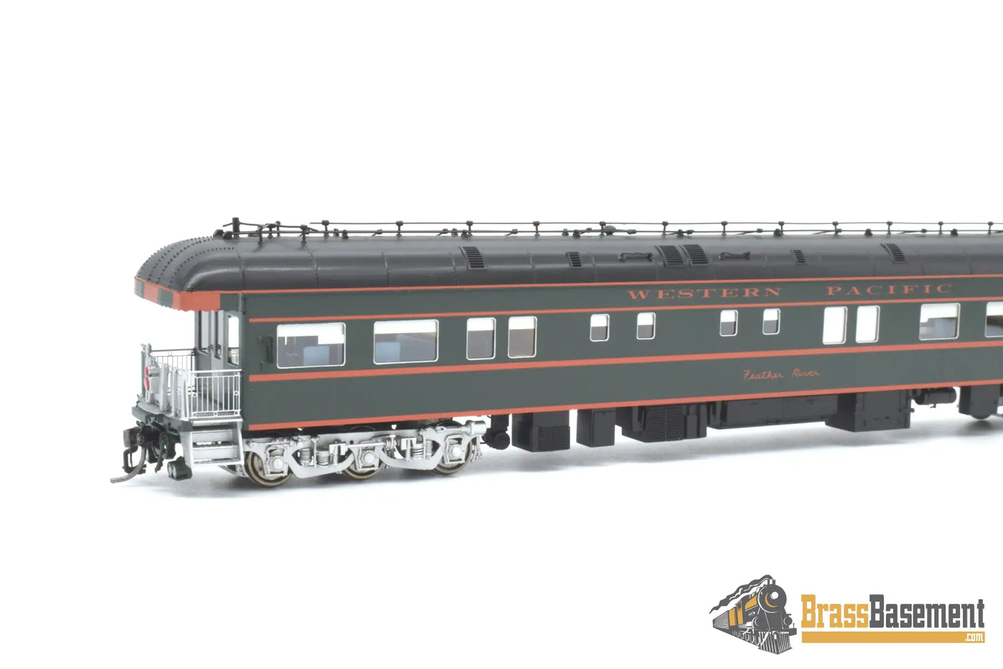 Ho Brass - North Bank Line Nbl Western Pacific ’Feather River’ Brand New Passenger