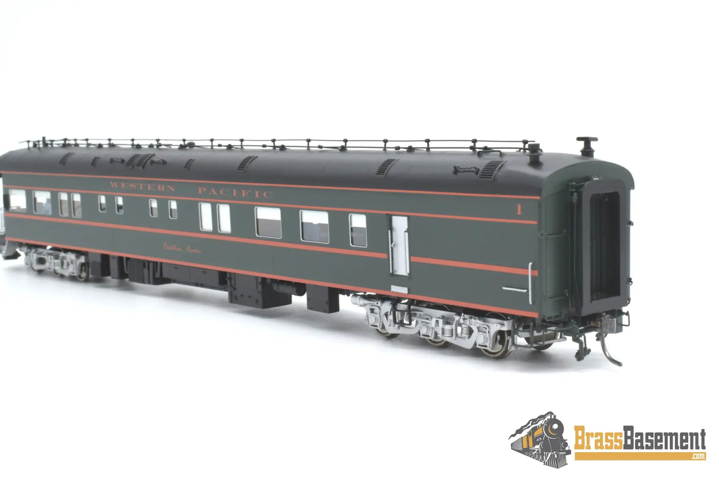 Ho Brass - North Bank Line Nbl Western Pacific ’Feather River’ Brand New Passenger