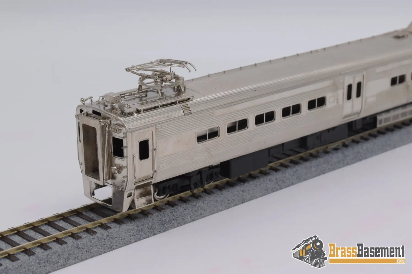 Ho Brass - Npp Css&Sb South Shore Stainless Steel Coaches Mint And Rare Electric