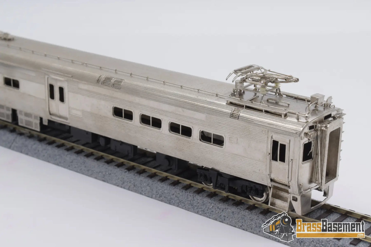 Ho Brass - Npp Css&Sb South Shore Stainless Steel Coaches Mint And Rare Electric