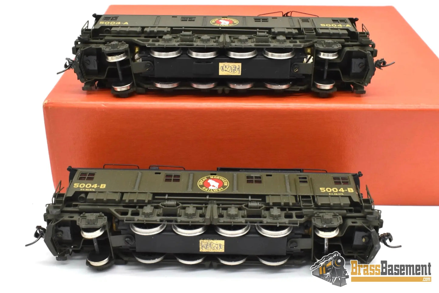 HO Brass - NPP Great Northern GN Z-1 Electric Locomotive Set - GREAT C/P One Powered Electric