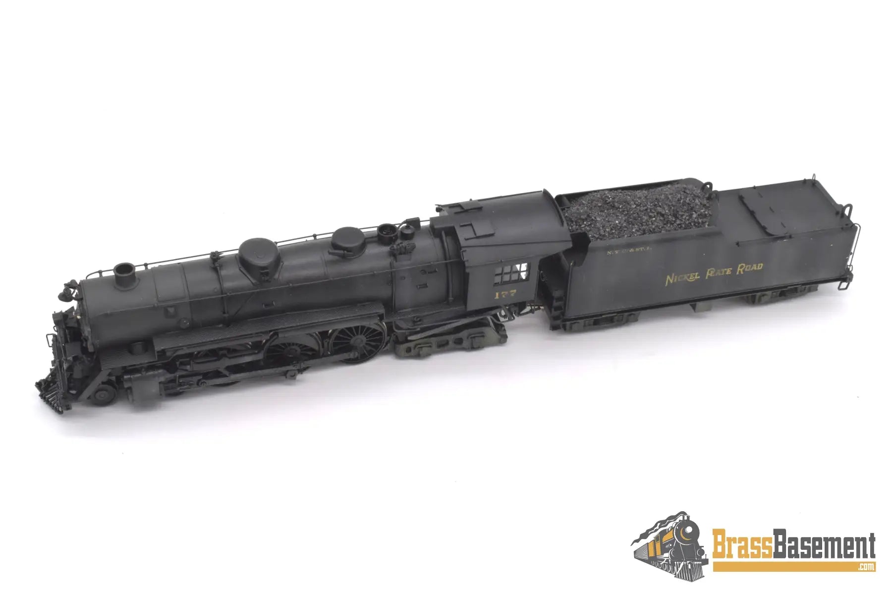 Ho Brass - Npp Nickel Plate Road Nkp 4 - 6 - 4 Hudson L - 1A W/O Smoke Lifters C/P Steam