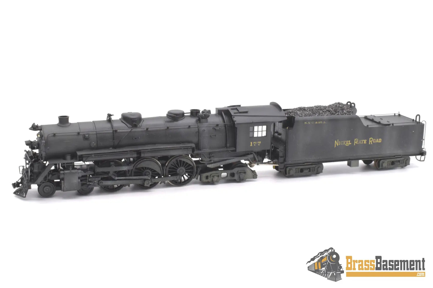 Ho Brass - Npp Nickel Plate Road Nkp 4 - 6 - 4 Hudson L - 1A W/O Smoke Lifters C/P Steam