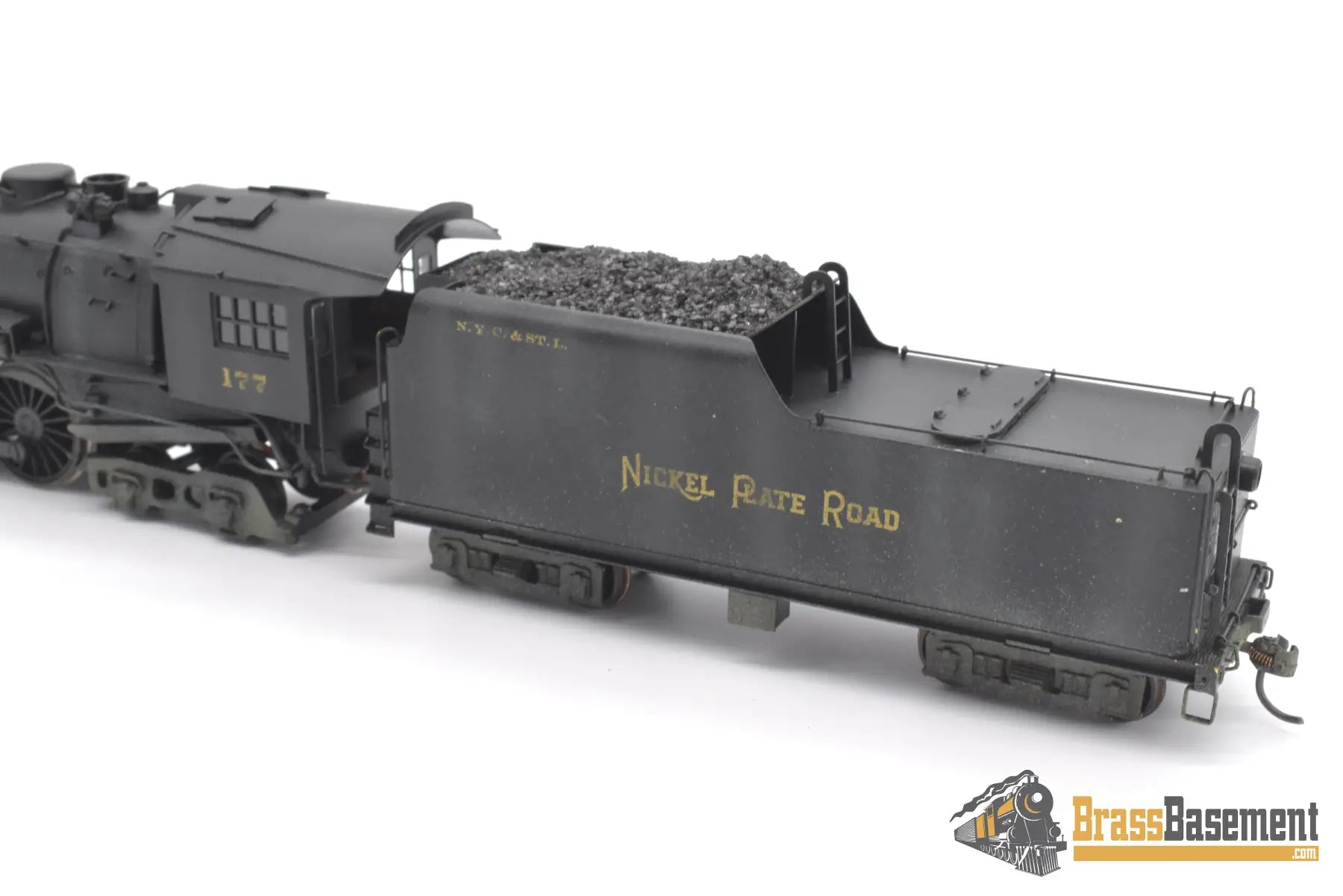 Ho Brass - Npp Nickel Plate Road Nkp 4 - 6 - 4 Hudson L - 1A W/O Smoke Lifters C/P Steam