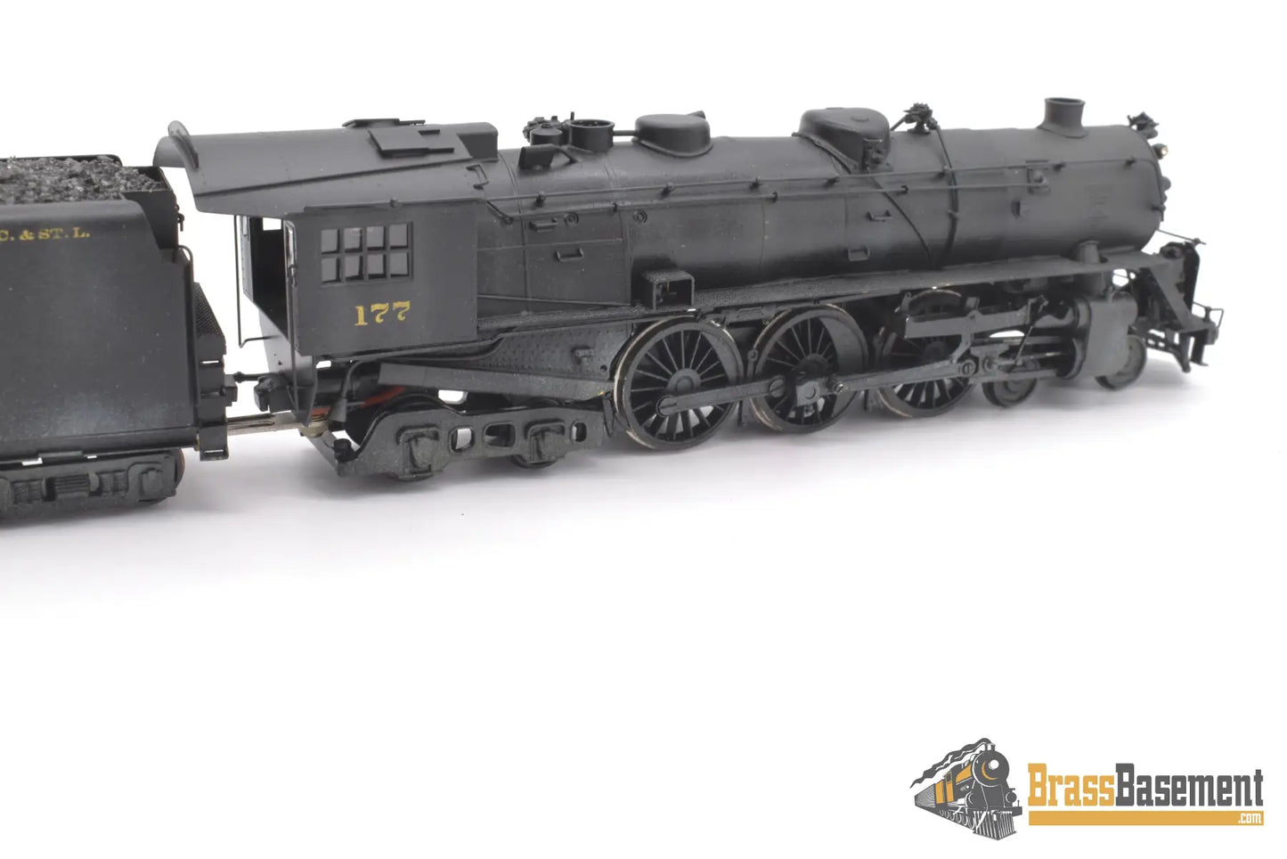 Ho Brass - Npp Nickel Plate Road Nkp 4 - 6 - 4 Hudson L - 1A W/O Smoke Lifters C/P Steam