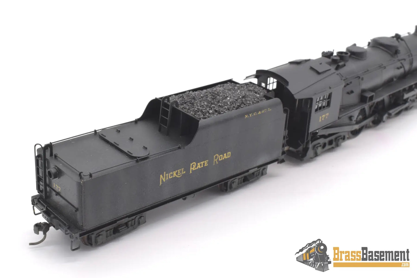 Ho Brass - Npp Nickel Plate Road Nkp 4 - 6 - 4 Hudson L - 1A W/O Smoke Lifters C/P Steam