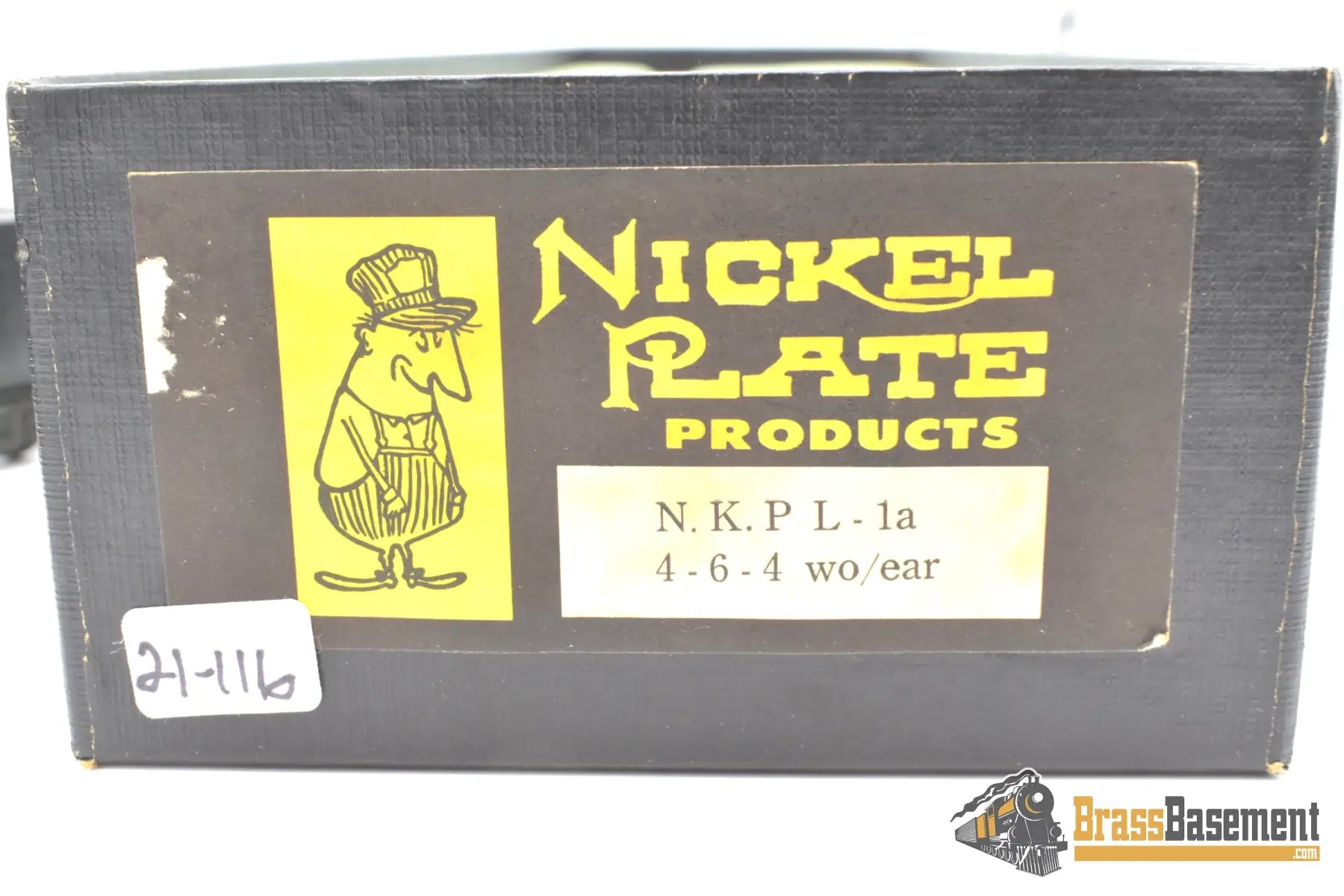 Ho Brass - Npp Nickel Plate Road Nkp 4 - 6 - 4 Hudson L - 1A W/O Smoke Lifters C/P Steam