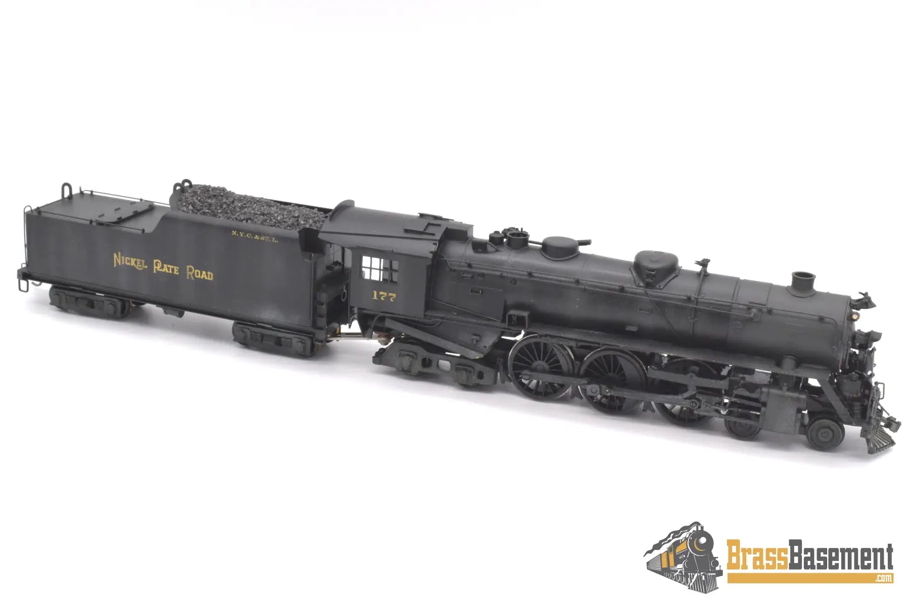 Ho Brass - Npp Nickel Plate Road Nkp 4 - 6 - 4 Hudson L - 1A W/O Smoke Lifters C/P Steam