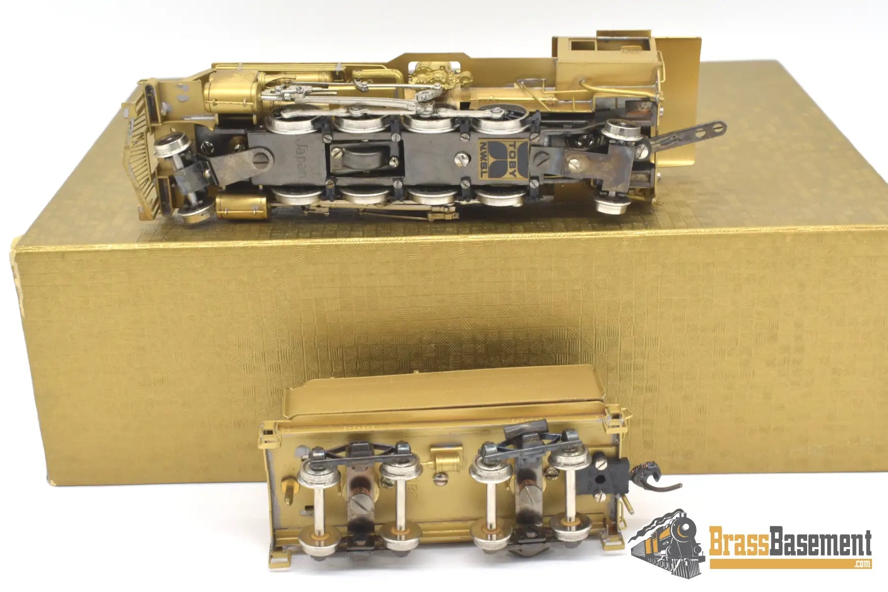 Ho Brass - Nwsl Baldwin 70 - Ton Logging Mikado 2 - 8 - 2 California Western Version Unpainted Steam