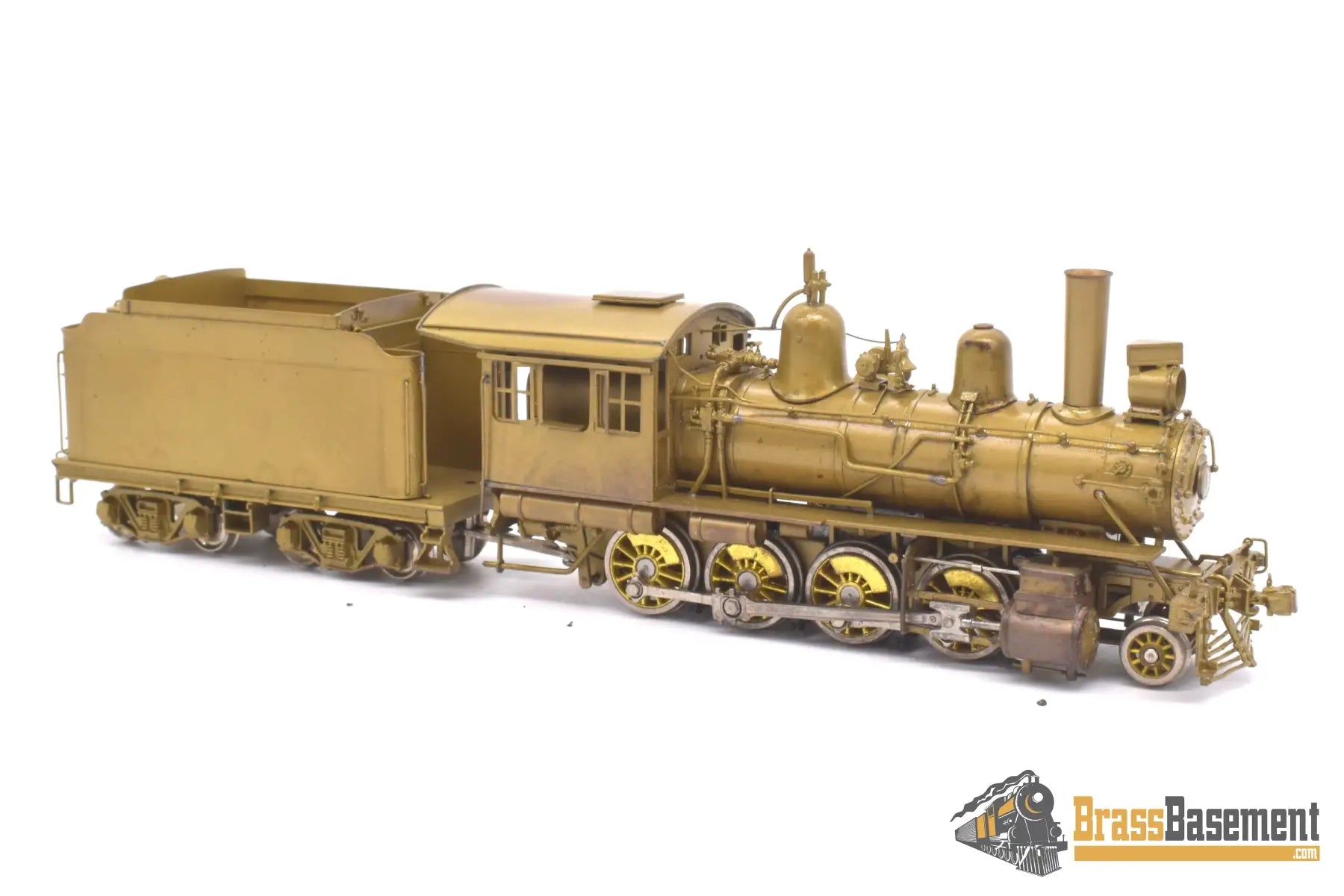 Ho Brass - Nwsl Norfolk & Western G - 1 2 - 8 - 0 Unpainted Does Not Run Steam