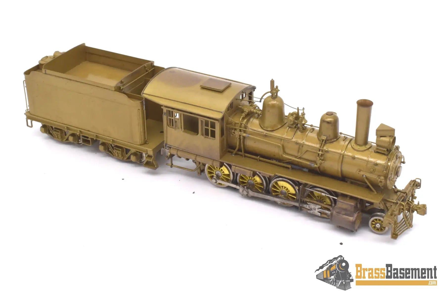 Ho Brass - Nwsl Norfolk & Western G - 1 2 - 8 - 0 Unpainted Does Not Run Steam