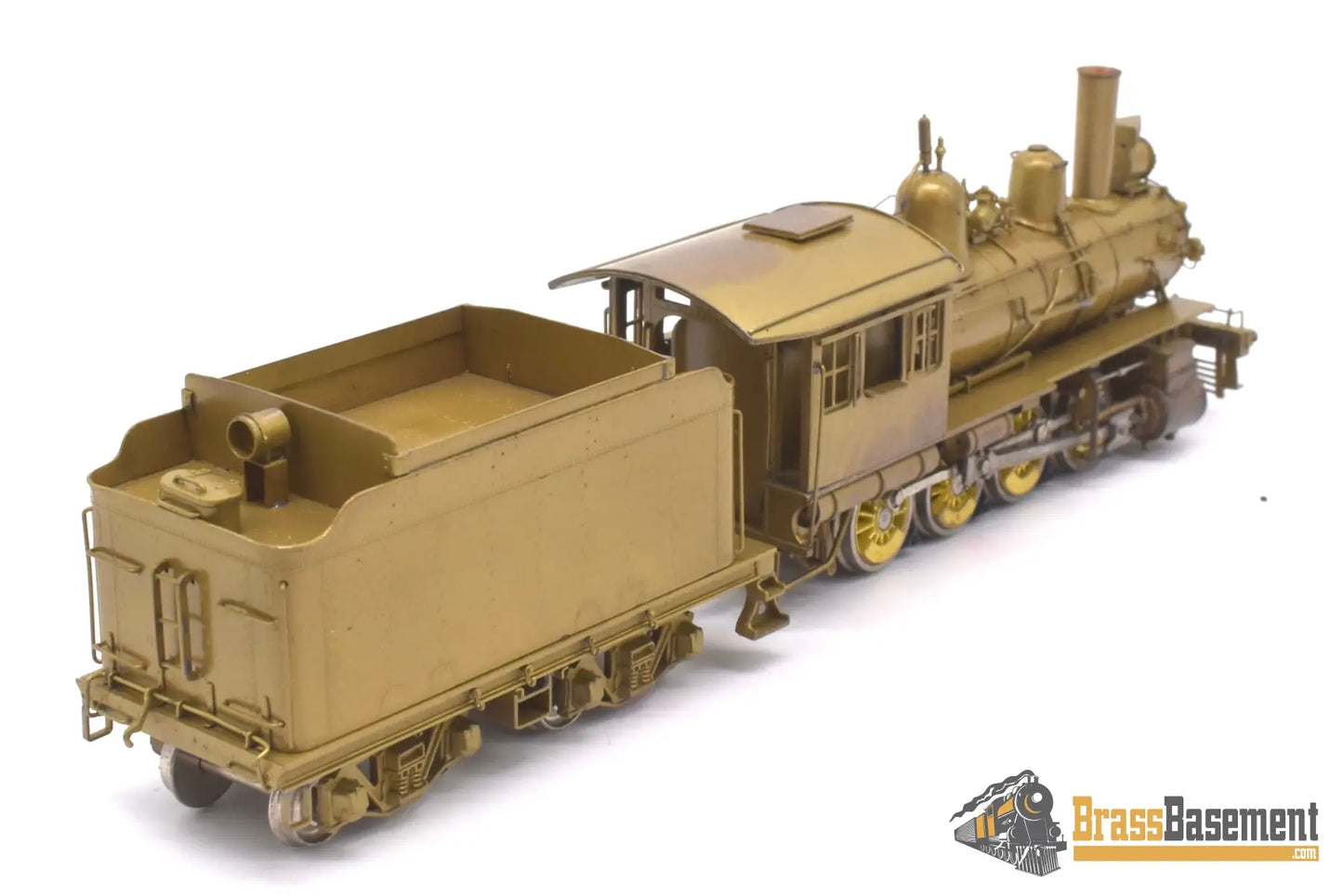 Ho Brass - Nwsl Norfolk & Western G - 1 2 - 8 - 0 Unpainted Does Not Run Steam