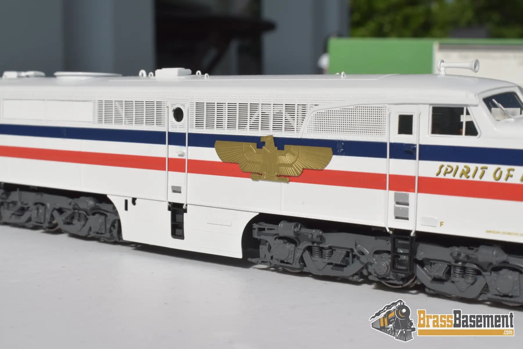 Ho Brass - Omi 087010013.1 American Freedom Train Pa - 1 ’Spirit Of 1776’ Red - White - Blue