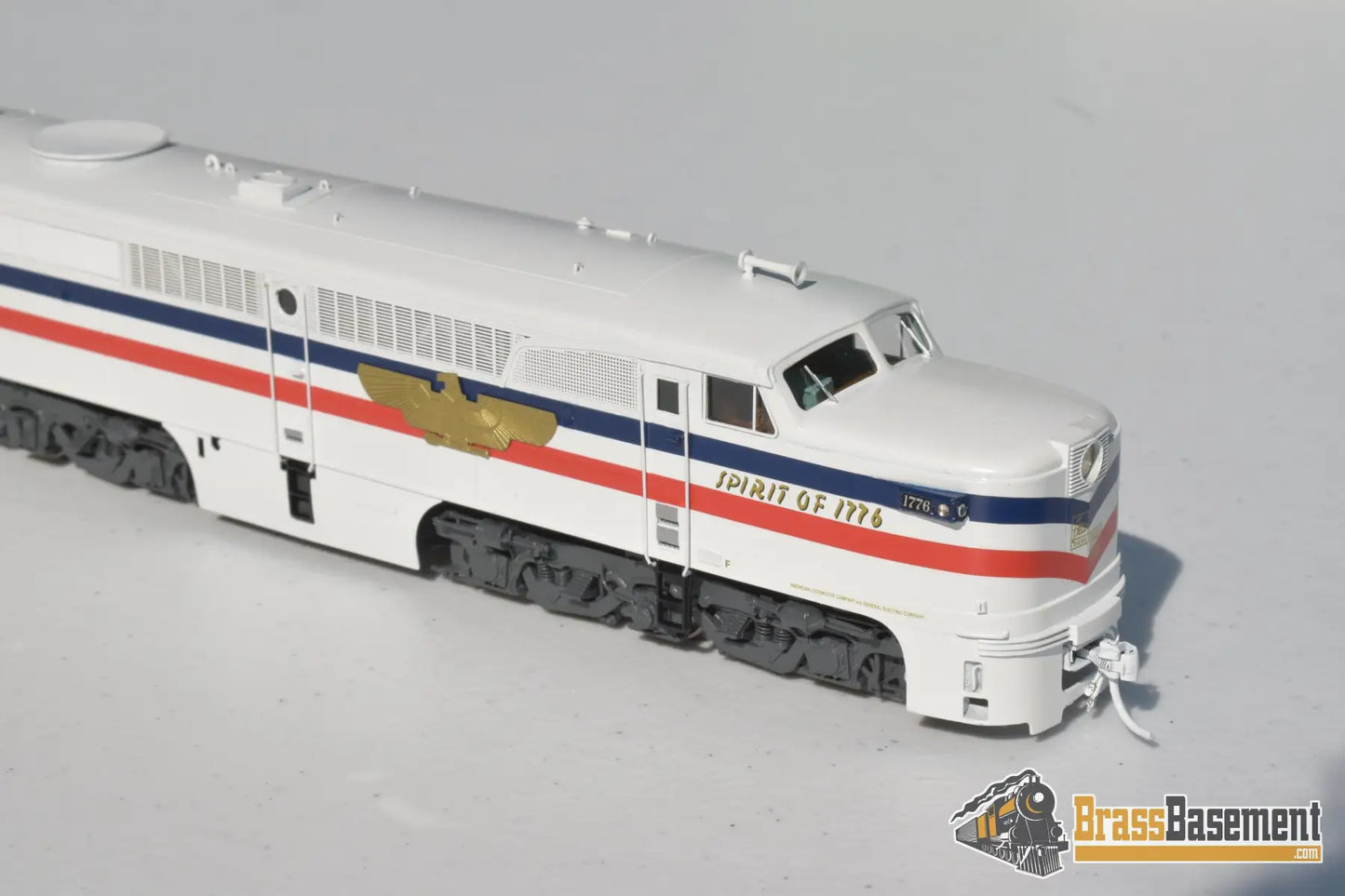 Ho Brass - Omi 087010013.1 American Freedom Train Pa - 1 ’Spirit Of 1776’ Red - White - Blue