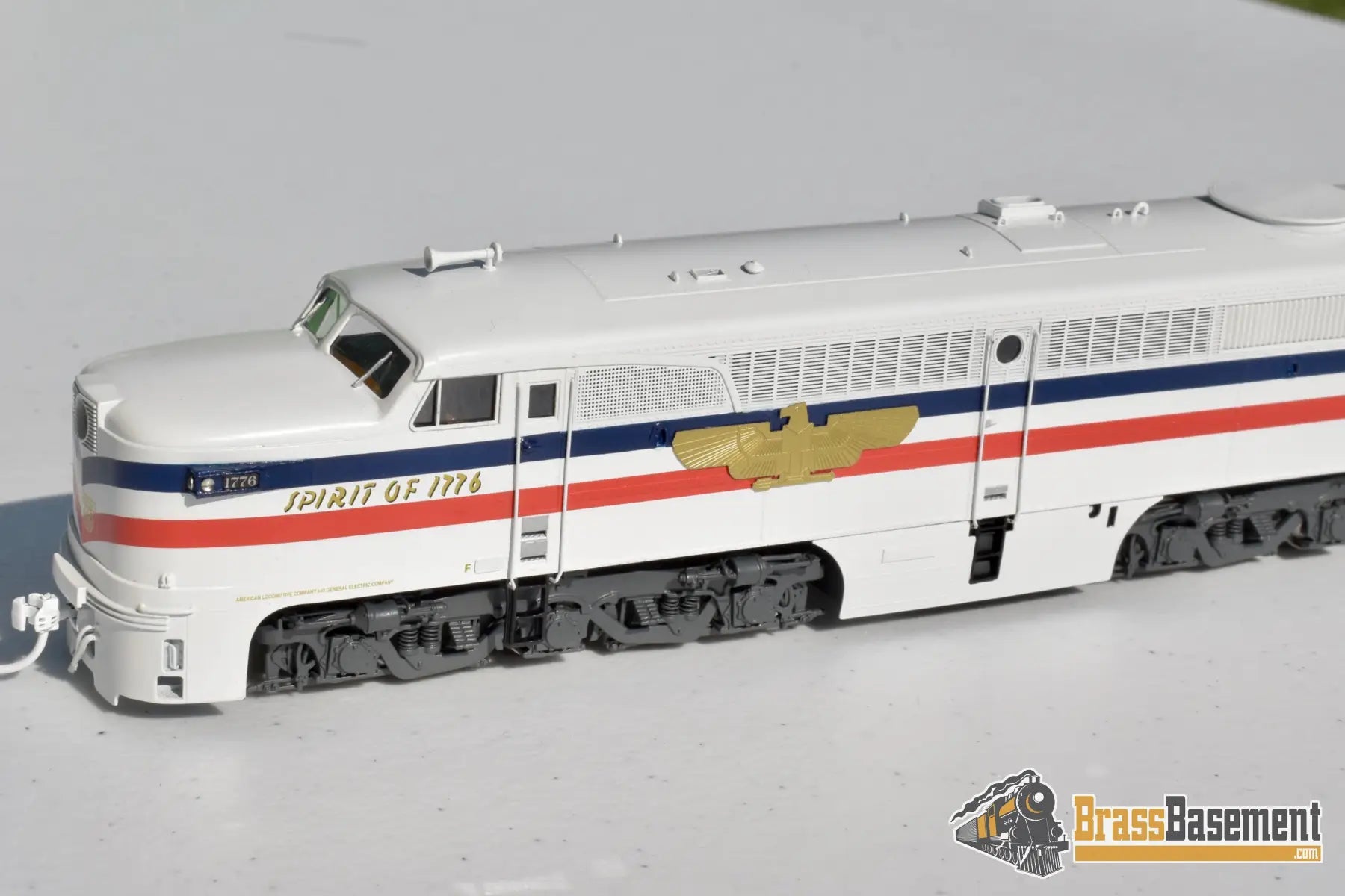 Ho Brass - Omi 087010013.1 American Freedom Train Pa - 1 ’Spirit Of 1776’ Red - White - Blue