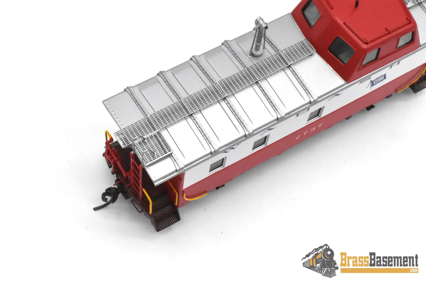 HO Brass OMI 087030001.1 Wabash Streamlined Caboose #2797 Factory Finished Red/White/Blue 2004 Freight
