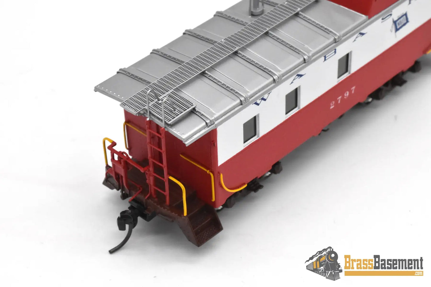 HO Brass OMI 087030001.1 Wabash Streamlined Caboose #2797 Factory Finished Red/White/Blue 2004 Freight