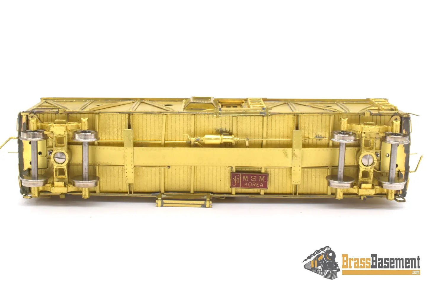Ho Brass - Omi 1125 Overland Pennsylvania Rr Prr Nx - 23 Unpainted Freight