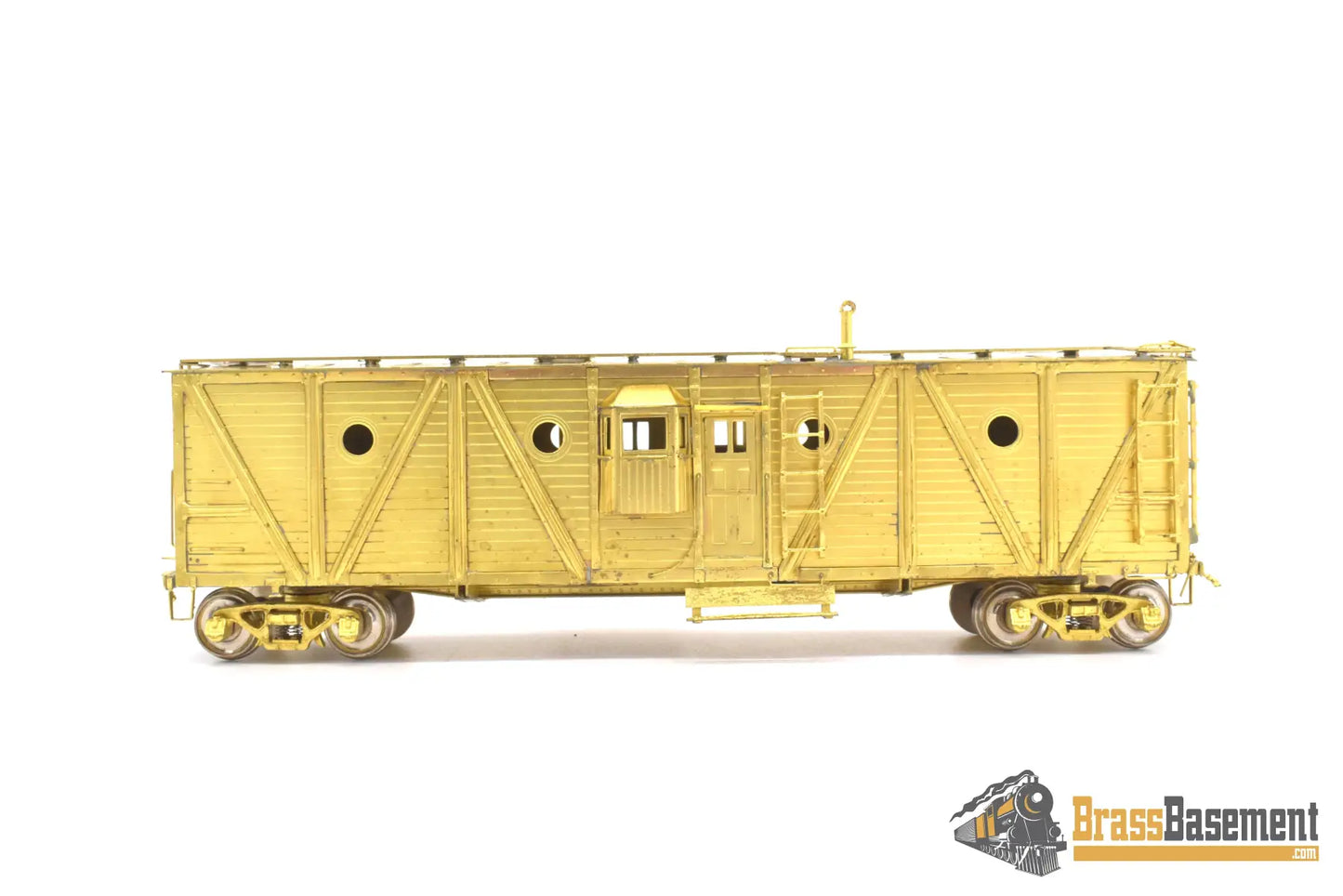 Ho Brass - Omi 1125 Overland Pennsylvania Rr Prr Nx - 23 Unpainted Freight