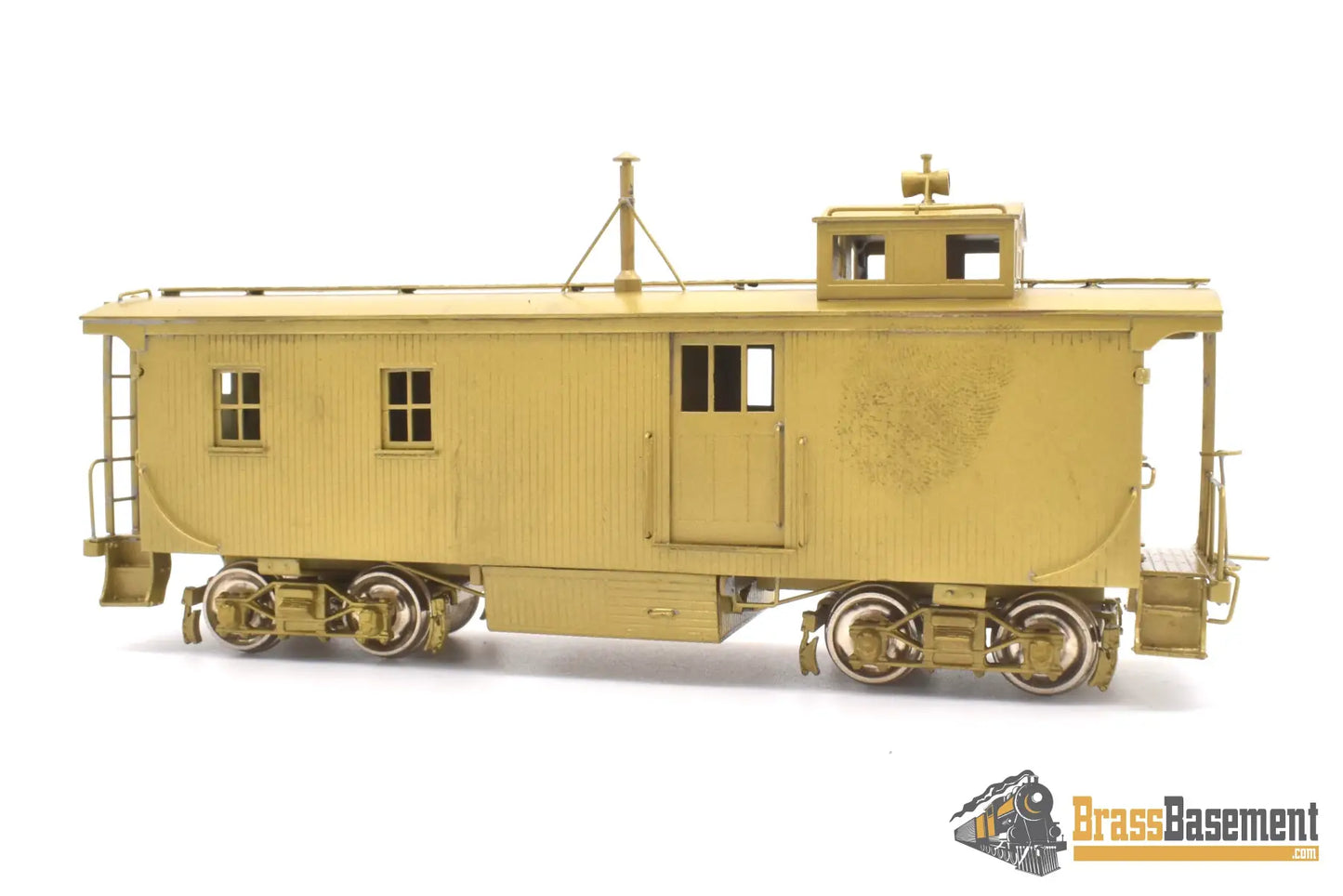 Ho Brass - Omi 1162 Colorado Midland Wood Caboose W/ Side Door Unpainted Mint
