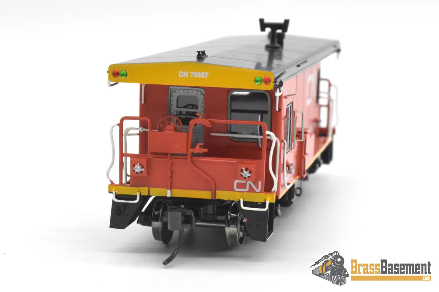 HO Brass - OMI 1173.1 CNR Canadian National Van Caboose #76657 - FP Diesel